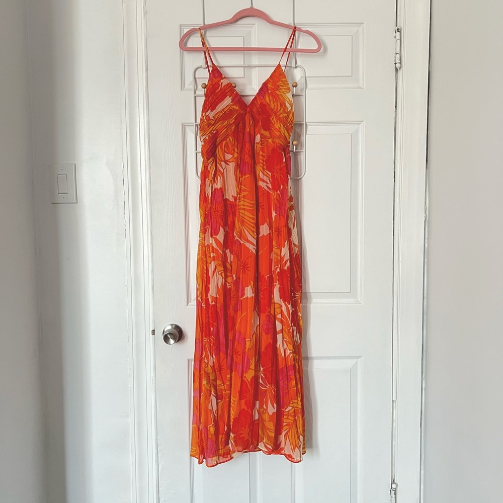Mango Maxi Dress 🏝️🌺✨